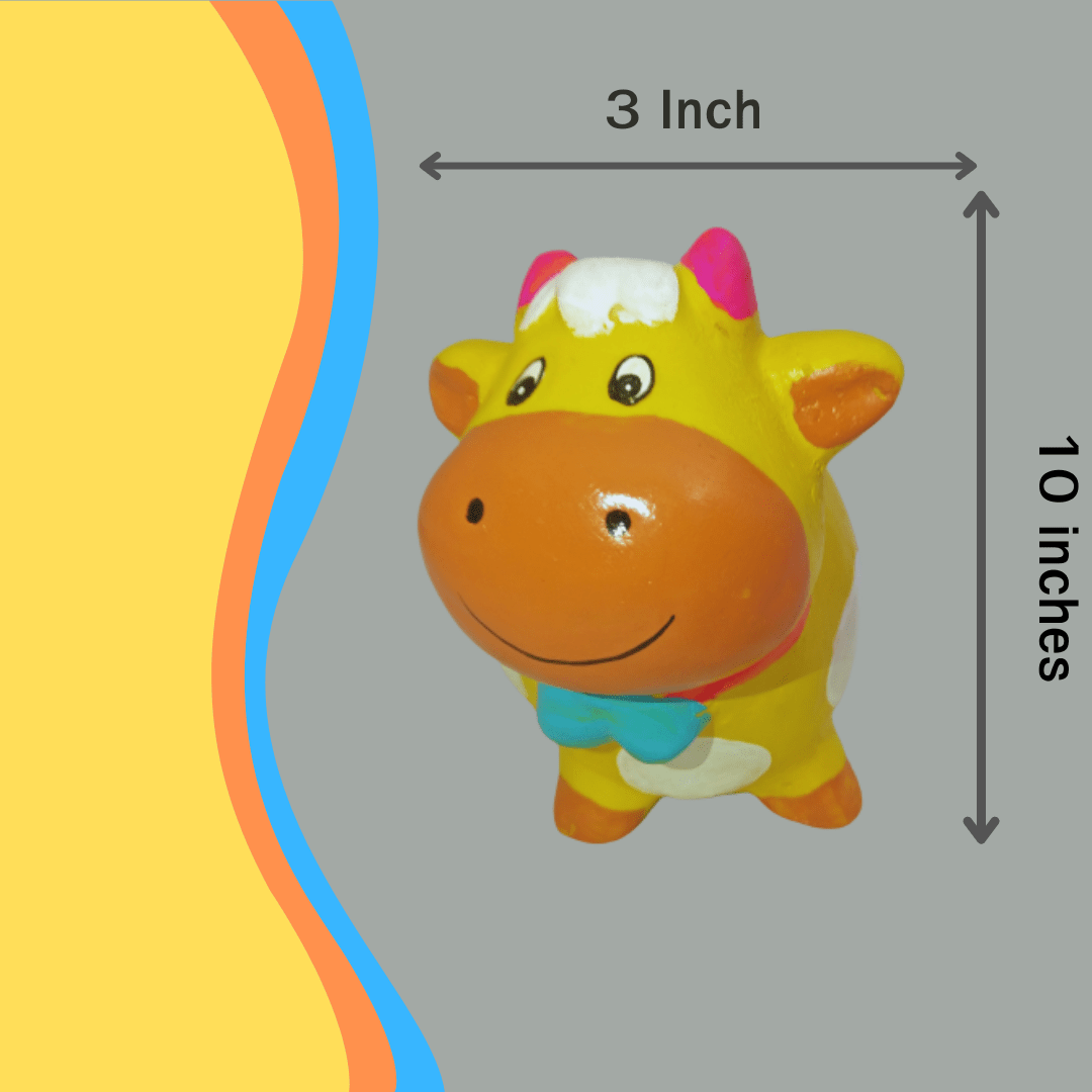 Pratibha Art Cow Pot