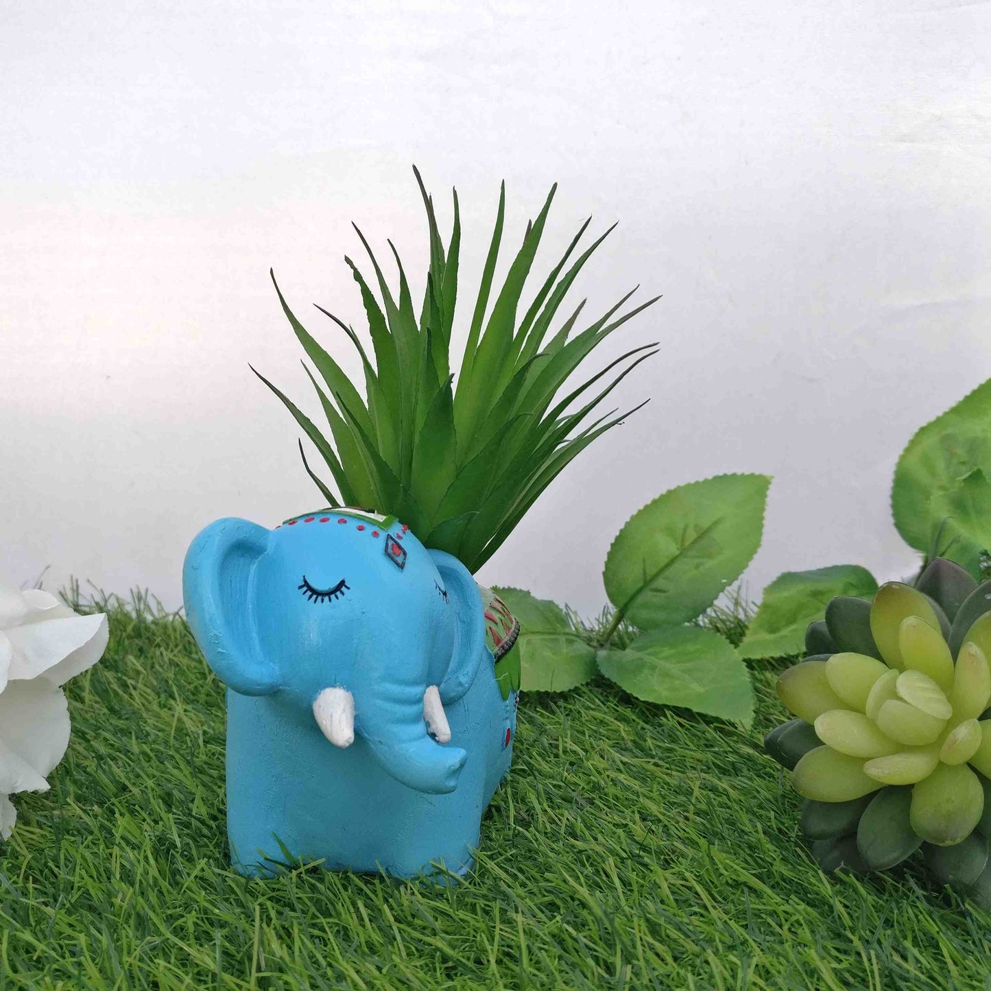 Pratibha Art Elephant Pot