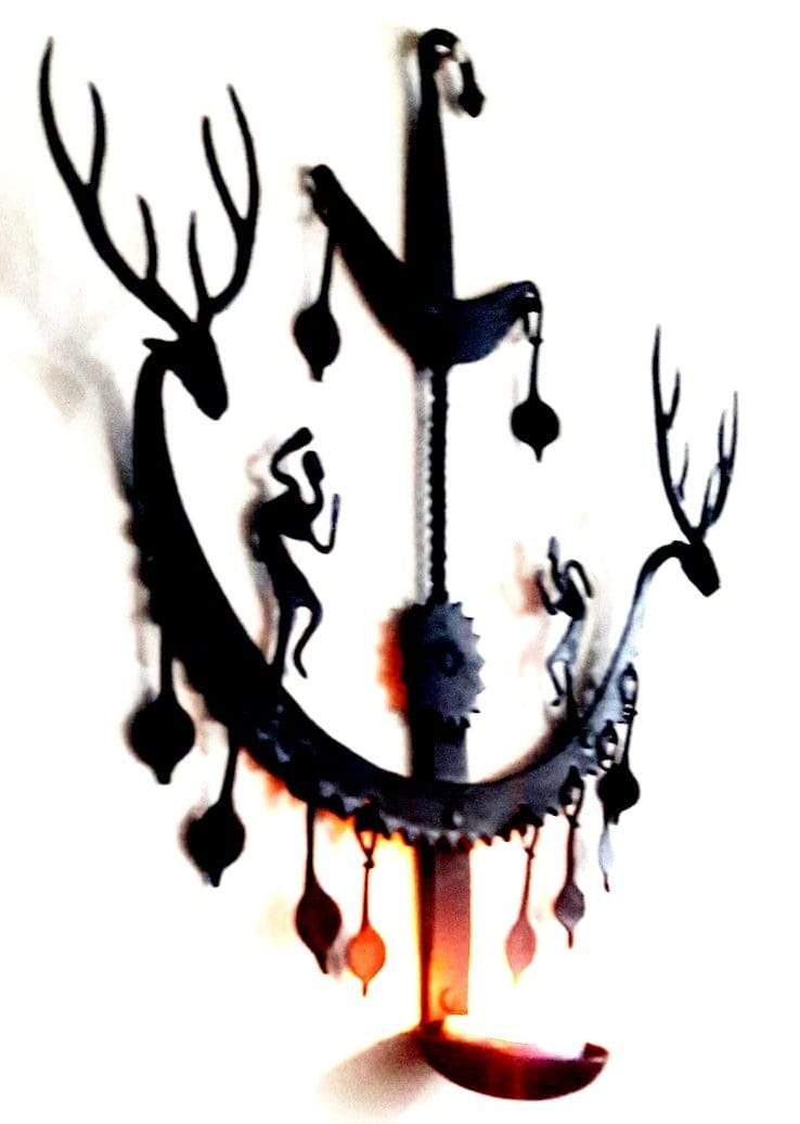 Pratibha Art Frame Deer Laman Diya