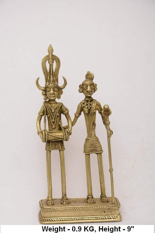 Pratibha Art Tribal: 9" Bastar Art-Tribal: 9"