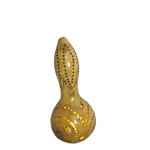 Pratibha Art Tumba Art Lamp Cover White Floral Design Lamp Cover Small