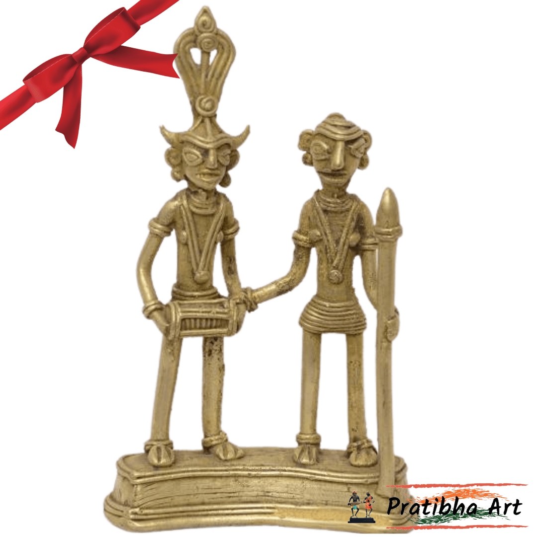 Pratibha Art Tribal 6.5" Bastar Art-Tribal: 6.5"