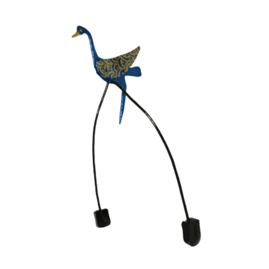 Pratibha Art Wrought Iron Kerala Boat Peacock Balancing