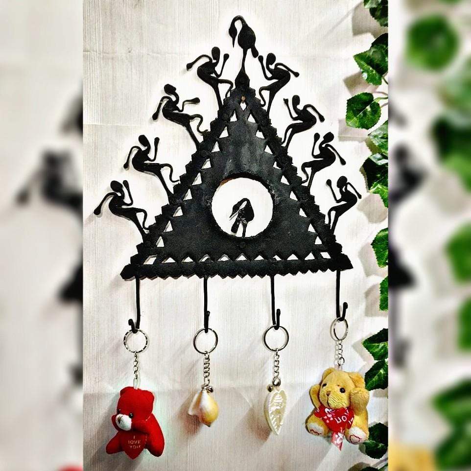 Tribal Triangle Key Holder